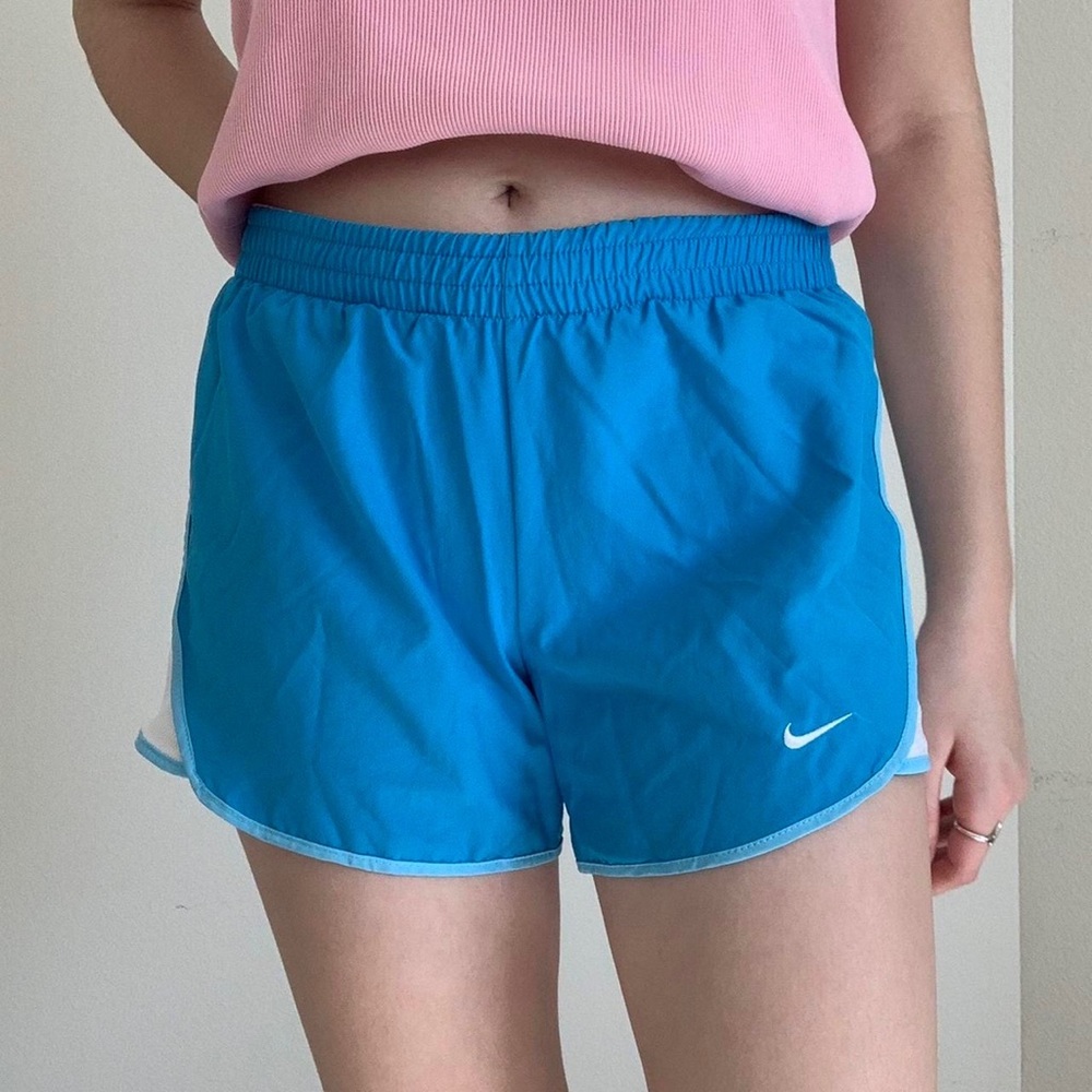 Nike Light Blue Athletic Shorts